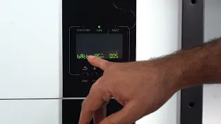 Growatt SPF 5000ES off-grid inverter setup with BETA+lithium battery for home energy