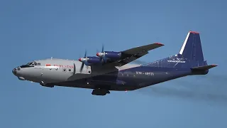 Ruby Star Antonov An-12BP - Landing & Takeoff