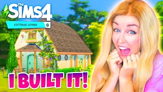 This was PAIN... Building the official BARN CONVERSION for The Sims 4 Cottage Living!