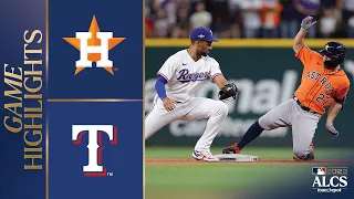 Astros vs. Rangers ALCS Game 4 Highlights (10/19/23) | MLB Highlights