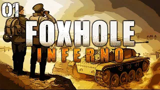 FOXHOLE Gameplay Let's Play #1 | FIRST STEPS ONTO THE BATTLEFIELD