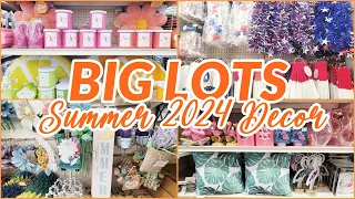 BIG LOTS SUMMER 2024 HOME DECOR SHOP WITH ME