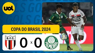 BOTAFOGO-SP 0 X 0 PALMEIRAS - COPA DO BRASIL: VEJA OS MELHORES MOMENTOS