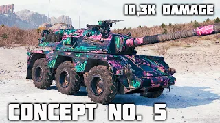 Concept No. 5 WoT – 5Kills, 10,3K Damage