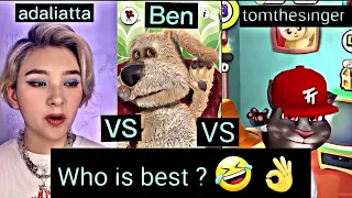 Adaliatta VS Ben VS Tom The Singer Who is best ? 🤣 👌 | Tom The Singer