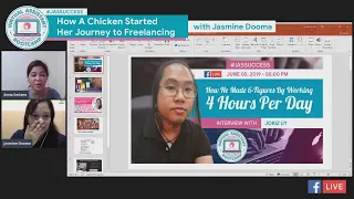 How A Chicken Started Her Journey to Freelancing - Interview with Jasmine Dooma As they always say