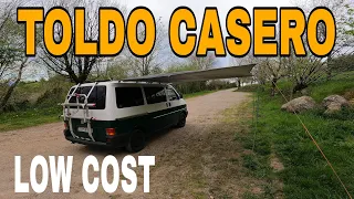 TOLDO CAMPER CASERO LOW COST