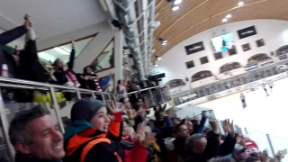 JEGESMEDVE EUFÓRIA MISKOLCON! A 2017-es jégkorong bajnoki döntő felejthetetlen utolsó 2 perce!