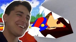 OMG_IsaacXD Reacts To “SM64 Bloopers: Who Let The Chomp Out?”