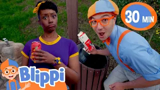 🌏Blippi and Meekah Celebrate Earth Day🌏 | Blippi Educational Videos For Kids