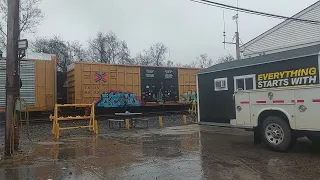 my 8th train of the day lots of action at Norfolk Southern Abrams yard #norfolksouthern