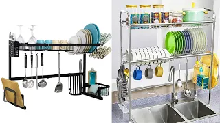 Over The Sink Dish Drying Rack - Sink Dish Drying Rack For Kitchen - The Sink Dish Rack