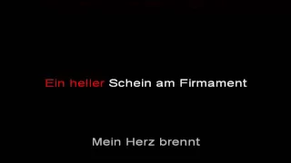 Rammstein - Mein Herz Brennt (instrumental with lyrics)