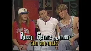 Goo Goo Dolls interview on MTV 120 Minutes with Lewis Largent (1993.04.18) Johnny Robby & George