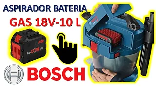 Battery Vacuum Cleaner Does It Really Work? I leave you the details and tests GAS 18V-10 L of BOSCH