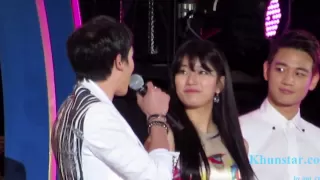 [FANCAM] 130316 Nichkhun(2PM) Suzy(Miss A) & Minho(Shinee) @ KWMB 2013 #2