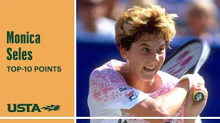 Monica Seles | Top-10 Points | US Open