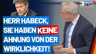 Herr Habeck, Sie haben keine Ahnung von der Wirklichkeit! Marc Bernhard - AfD-Fraktion im Bundestag