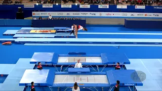 BRECHE Anais (FRA) W - 2019 Trampoline Worlds, Tokyo (JPN) - Qualification Trampoline R1