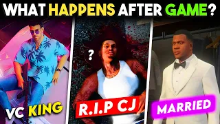 *SHOCKING* What Happens To GTA Characters After Game Ends? 😰 SECRET Endings You Never Knew 😱