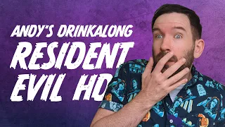 Andy's Resident Evil HD Drinkalong 🎃 BIG SNEK DANGER NOODLE 🐍 | Hallowstream IV