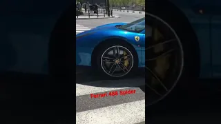 Ferrari 488 GTS Blue Corsa#ferrari488spider