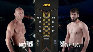 Александр Бутенко vs. Расул Шовхалов | Alexander Butenko vs. Rasul Shovhalov | ACA 108 - Grozny