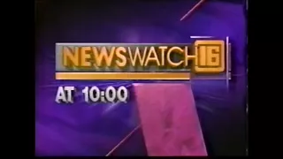 Newswatch 16 at 10 on FOX38 intro 1993 |ARCHIVE|