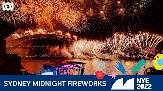 Sydney Midnight Fireworks Highlights | New Year's Eve 2022 | ABC TV + iview