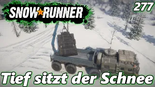 SnowRunner Halbinsel Kola #277 Tief sitzt der Schnee I gameplay I deutsch