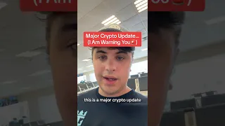 Major Crypto Update… (I Am Warning You🚨)