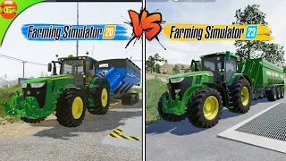 FS20 vs FS23! Comparison Between Graphics and Vehicle's Sound