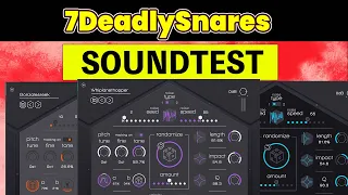 ⚡ 7DeadlySnares by BEATSURFING ⚡ VST Snare Sound Generator