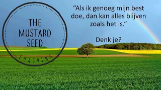 "Als ik genoeg mijn best doe, dan kan alles blijven zoals het is" Denk je?