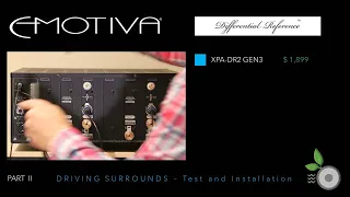 Emotiva XPA-DR2 Gen 3 - Differential Reference Driving Surround Speakers