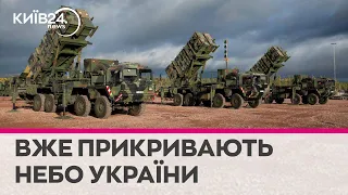 Зенітно-ракетні комплекси PATRIOT вже стали на бойове чергування в Україні