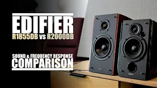 DSAUDIO.review ||  Edifier R1855DB vs Edifier R2000DB  || sound.DEMO