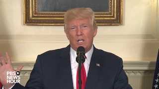 President Trump condemns Charlottesville violence