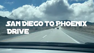 San Diego to Phoenix, Arizona scenic Drive