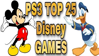 PS3 TOP 25 Disney Games || Disney Games on PS3 || TOP 25 Disney Games on PS3
