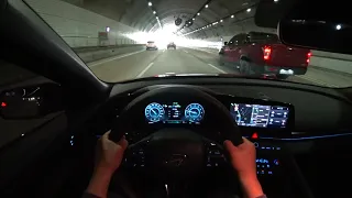 2021 Hyundai Elantra(Avante) N line 1.6 T-GDi POV test drive