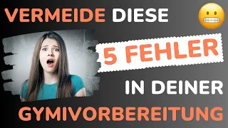 Die 5 HÄUFIGSTEN FEHLER in der GYMIVORBEREITUNG | #prüfungsvorbereitung #aufnahmeprüfung #gymnasium