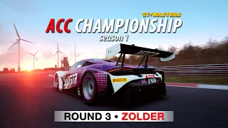 GT★MASTERS / ACC CHAMPIONSHIP (S1) ► R3 – ZOLDER