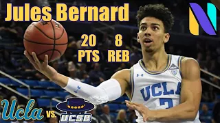 Jules Bernard UCLA Bruins 20 PTS 8 REBS vs UCSB Gauchos | Next Ones