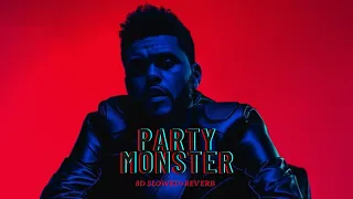 The Weeknd - Party Monster | 8D Slowed+Reverb | Spacy Verb | Use 🎧