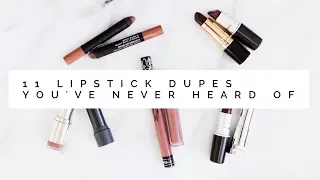 11 Lipstick Dupes You've Never Heard Of