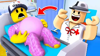 PORODIL JSEM DÍTĚ!!!!!!!!!! - Roblox Maple Hospital