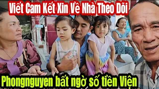 Phongnguyen Viết Cam kết xin về nhà bất ngờ số tiền sau 2 ngày nằm viện.