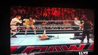 Shield vs Cena Sheamus Daniel Bryan RAW 1/27/14  2/2