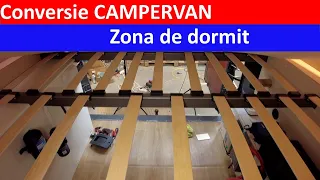 Zona de dormit I Conversie campervan I Fiat Ducato